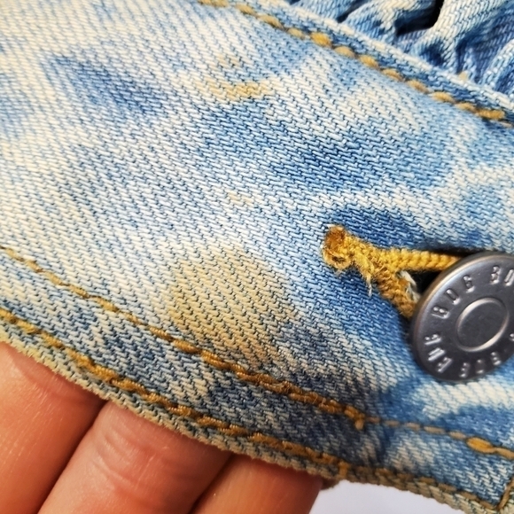 BDG Puff Sleeve Cropped Denim Jean Jacket - Picture 5 of 5